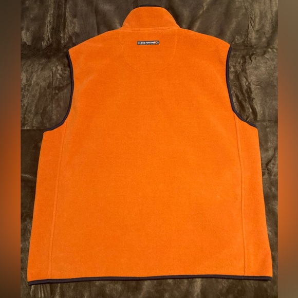 IZOD PerformX Performance Fleece Shell Vest Outerwear Gorpcore Bungee Toggle Zip - Picture 4 of 15
